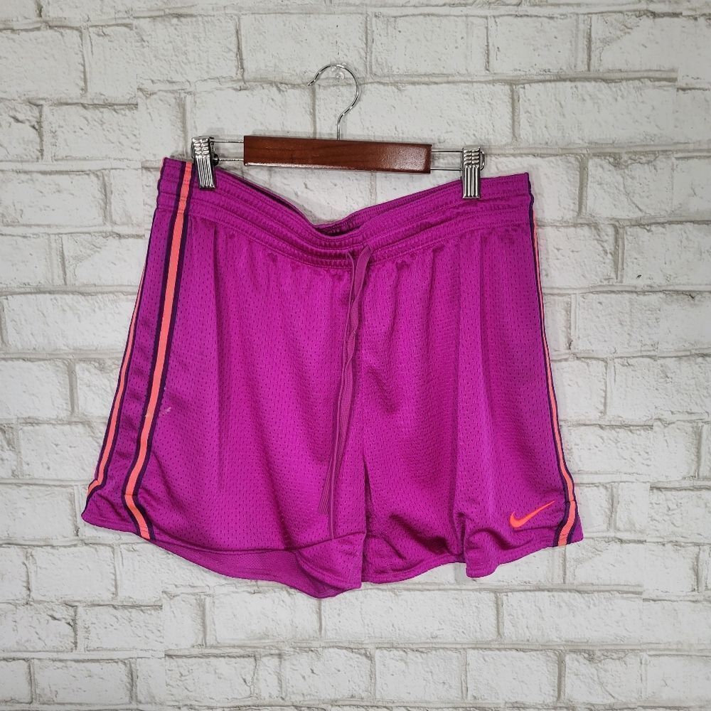 NIKE purple athletic shorts - Picture 3 of 11